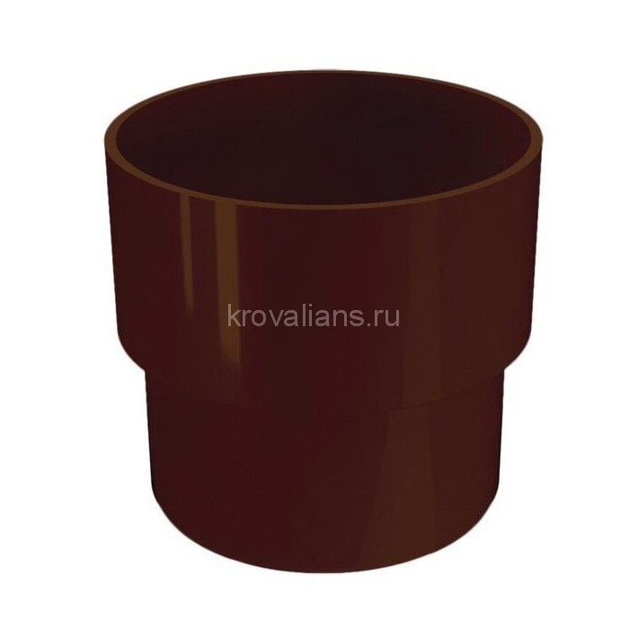 GL Rohrfit 120/80 Соединитель труб, коричневый RAL 8017