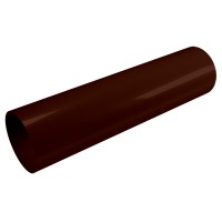 GL Rohrfit 120/80 Труба водосточная 3м, коричневый RAL 8017
