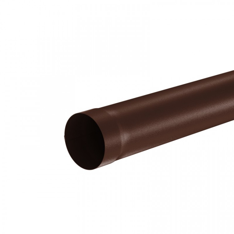 AS PUrus MATT 125/90 Труба водосточная L=1.0 м RAL 8017 AS PUrus MATT 125/90 Труба водосточная L=1.0 м RAL 8017