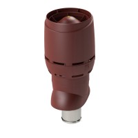 Vilpe (Вилпе) FLOW XL- 160P/ИЗ/700 вент. выход с колпаком (Красный) /1 шт/