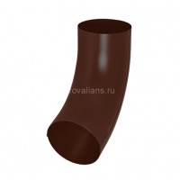 AS PU MATT 150/100 Колено универсальное, 12шт/уп., RAL 8017 Matt