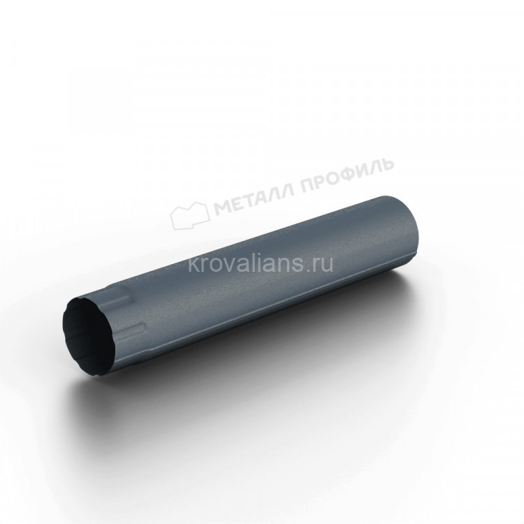 МП 125/100 Foramina Freeze Труба водосточная D100x2000 Grey
