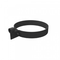 GL Standart 120/87 Хомут трубы ПВХ Grand Line графит (RAL 7024) (144 шт./уп.)