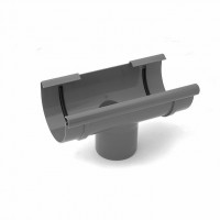 125/90 BRYZA Сливная воронка 125/110мм (для трубы 110) графит