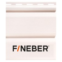 FineBer Сайдинг Standart Classic Color белый 3,66м (16шт/уп)