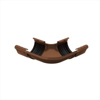 GALECO STAL 152 135/90 Угол внешний 90 гр. Темно-коричневый 8019 (4шт/уп)