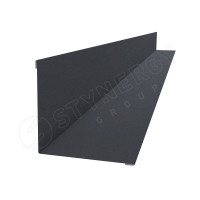 Планка для внутренних углов 110х110х2000 Stynergy (Стинержи) (CORUNDUM50Matt-7024-0.5) /1 шт/