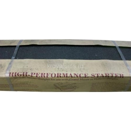 Стартовый элемент CertainTeed (Сертантид) High-Performance Starter для серии Highland Slate, черный