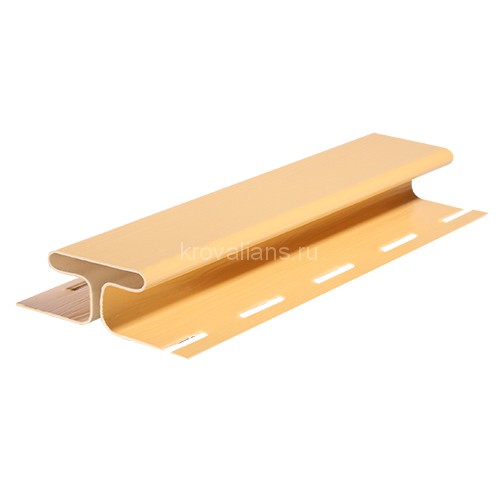 FineBer H-профиль Classic Color янтарь 3,05м (16шт/уп)