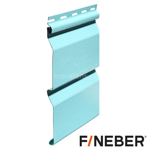 FineBer Сайдинг Standart Classic Color бирюза 3,66м (16шт/уп)