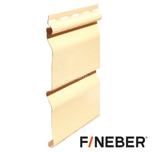 FineBer Сайдинг Standart Classic Color кремовый 3,66м (16шт/уп)
