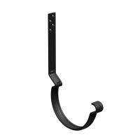 AS PUrus MATT 150/100 Крюк желоба длинный 160мм с компл. крепления (МУ), RAL 9005 Matt