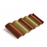 Композитная черепица Metrotile (Метротайл) Romana (Терракотово-Желтый) /лист/