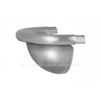 AS Ti-Zn 150/100 Заглушка универсальная полукруглая (17шт/уп)