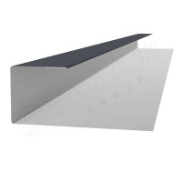J - профиль 18 мм Stynergy (Стинержи) Стальной бархат RAL 7016, 0,50 3м / 1шт. /