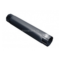 GL 90/125 Труба 1 м RAL7016 (20шт/уп)