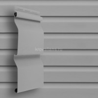 Сайдинг Grand Line (Гранд Лайн) Amerika D4 Корабельный брус Slim (Серый) /панель/