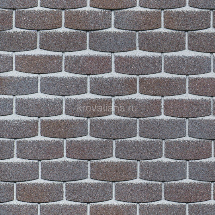 ТехноНИКОЛЬ Фасадная плитка HAUBERK, Камень кварцит, 4E4X21-9013RUS, упак 2,2 м2 52упак/пал