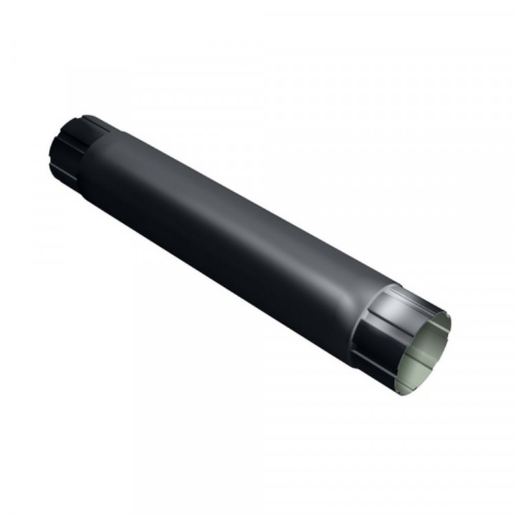 Optima 150/100 Труба круглая соединительная Optima 100мм 1м RAL 7024