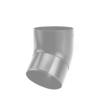 Galeco PVC 152 130/100 Колено 67гр. Белый RAL 9010 (35шт/уп)