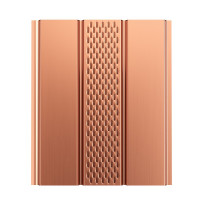 Софит с центральной перфорацией Aquasystem (Аквасистем) 303х2400мм (Медь) /1 шт/