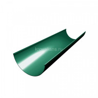 GL Standart 120/87 Желоб английский ПВХ Grand Line 3м зелёный (RAL 6005) (10 шт./уп.)