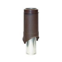 Выход вентиляции Krovent Pipe-VT 150 коричневый