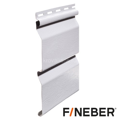 FineBer Сайдинг Standart Classic Color серо-голубой 3,66м (16шт/уп)