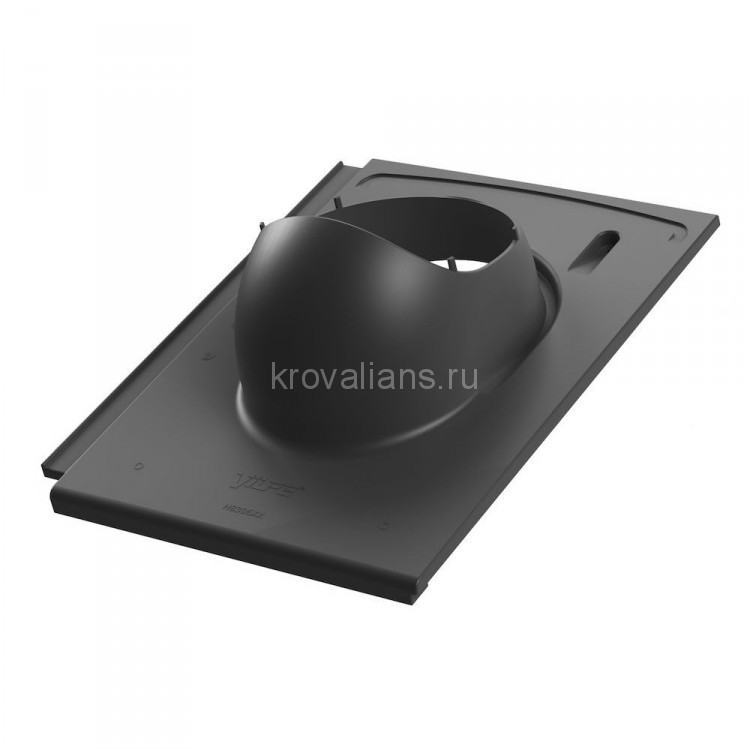 Vilpe (Вилпе) EVO 2К проходной элемент для черепичной кровли (Черный) /1 шт/
