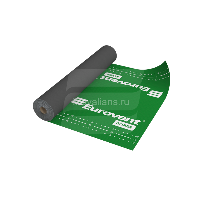 Eurovent (Евровент) SUPER Диффузионная мембрана 170 г/м2 75 м2 (1,5х50м)