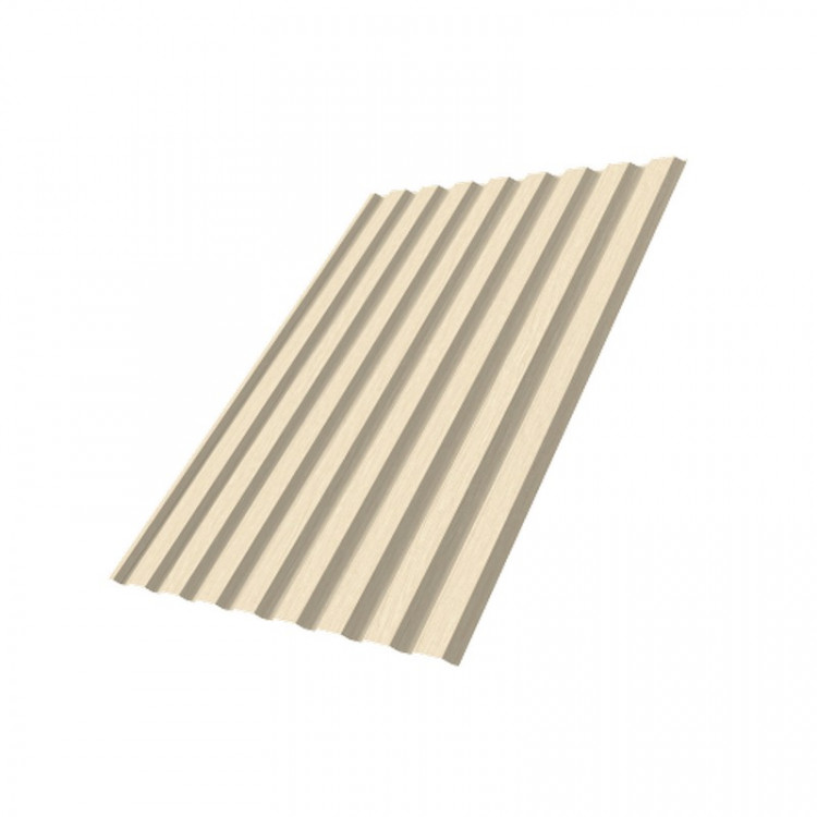 Профнастил С20В 0,45 Print Twincolor Milky Wood