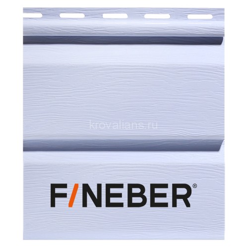 FineBer Сайдинг Standart Classic Color сирень 3,66м (16шт/уп)