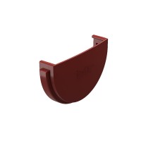 Docke STANDART Заглушка желоба Красный (RAL 3005) 99 шт./уп.