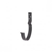 AS PU MATT 150/100 Крюк желоба короткий с компл. крепления (МУ), RR-23 Matt