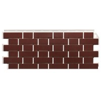 FineBer Фасадная панель Кирпич облицовочный Britt Коричневый 1130х463мм, 10шт/уп