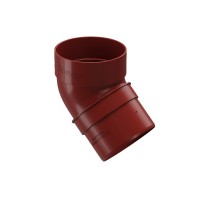 Docke STANDARD Колено 45 Красный (RAL 3005) 24 шт./уп.