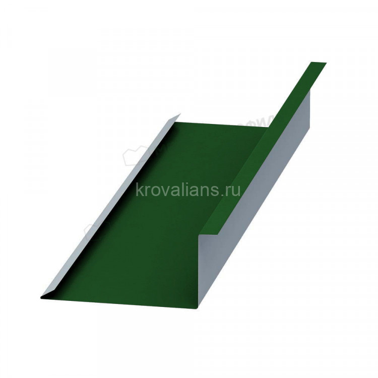 МеталлПрофиль Планка примыкания нижняя 250х122х2000 NormanMP (Полиэстер-01-6002-0.5) /1 шт/