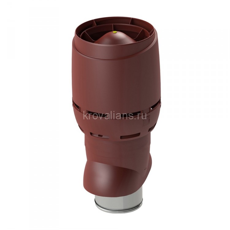 Vilpe (Вилпе) FLOW XL- 250/ИЗ/700 вент. выход с колпаком (Красный) /1 шт/