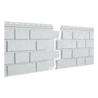 Ю-Пласт Сайдинг STONE-HOUSE S-Lock Клинкер Дымчатый 0,292*1,950мм (1уп=15шт/8,55м2)под заказ
