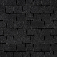 QUIET TILE Гибкая черепица Timber Черное дерево 2,6м2/упак