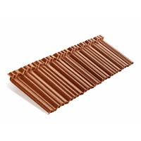 Композитная черепица Metrotile (Метротайл) MetroShake II (Коралл) /лист/