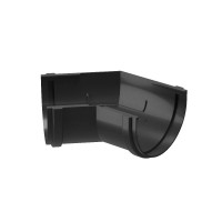 Docke PREMIUM 120/85 мм Угловой элемент 135 гр Графит 9 шт./уп.