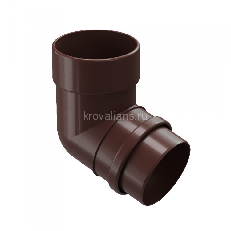 Docke LUX 140/100 мм Колено 72 Шоколад