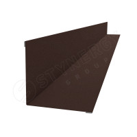 Планка для внутренних углов 110х110х2000 Stynergy (Стинержи) (CORUNDUM50Matt-8017-0.5) /1 шт/