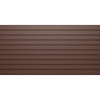 Сайдинг Aquasystem (Аквасистем) Скандинавская доска узкая двойная PU MATT RAL 8017 /1 шт/