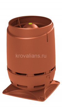 FLOW 125S вентиляционный выход + основание 250x250 кирпичный