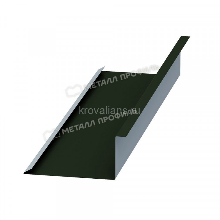 МеталлПрофиль Планка примыкания нижняя 250х122х2000 (VikingMP E-20-6007-0.5) /1 шт/