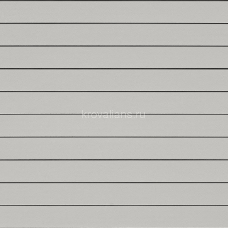 Фиброцементный сайдинг Cedral (Кедрал) Click Smooth 3600x186x12 mm C51 Серебристый минерал /1 шт/