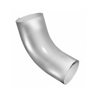 Optima 125/90 Колено трубы 60 град RAL 9003
