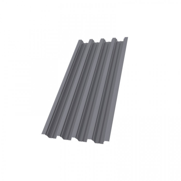 Профнастил Н75R 0,7 PE RAL 7004 сигнальный серый